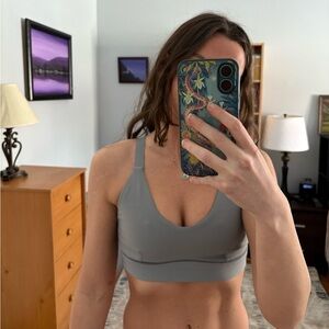 Lululemon Athletica Grey Sports Bra